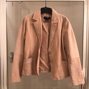 Suede Blazer